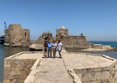 Crusader Fortress in Sidon, Lebanon